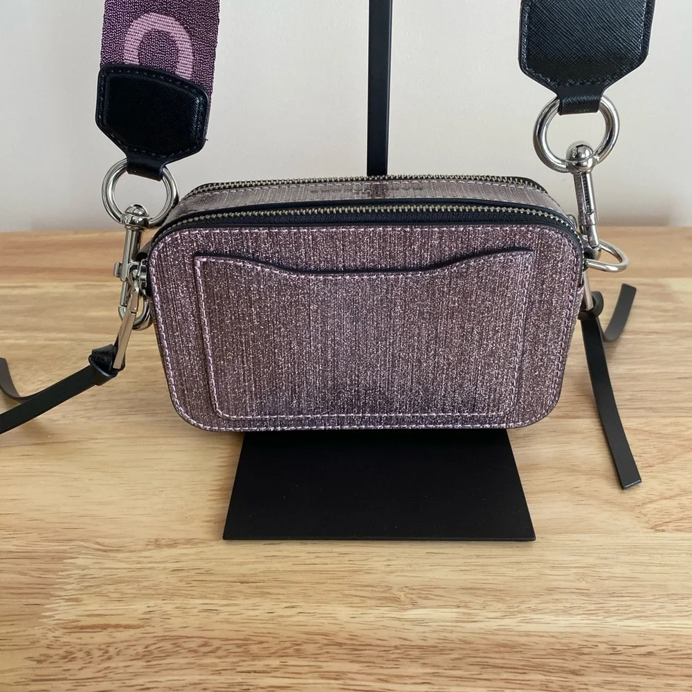 Marc Jacobs Glittery Pink Snapshot Bag - Picture 11 of 15